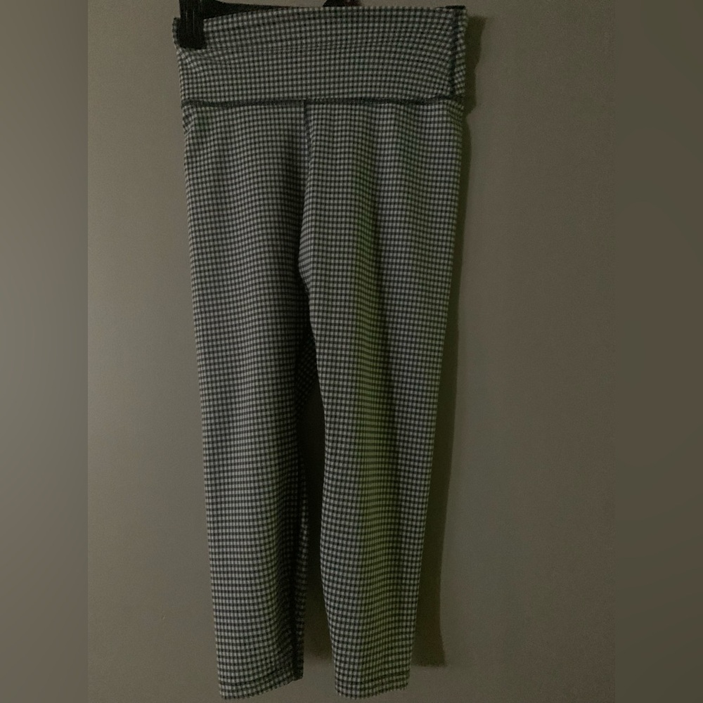 Nike Dri-FIT Black and White Checkered Leggings